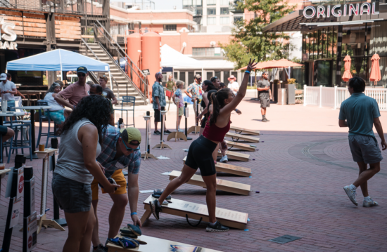 The Throwdown, Charity Cornhole Tournament Toss